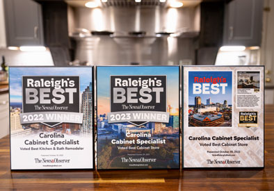 Raleigh's Best Award Winners - Awards on Display