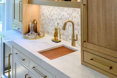 Cocktail Corner Wet Bar
