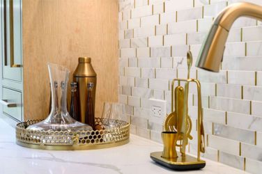 Cocktail Corner Wet Bar