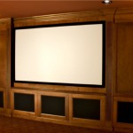 Home Theater Rooms can be designed with Carolina Cabinet Specialist to house all the latest television and audio/visual components