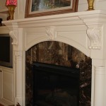 Carolina Cabinet Specialist also does fireplace mantels and surrounds